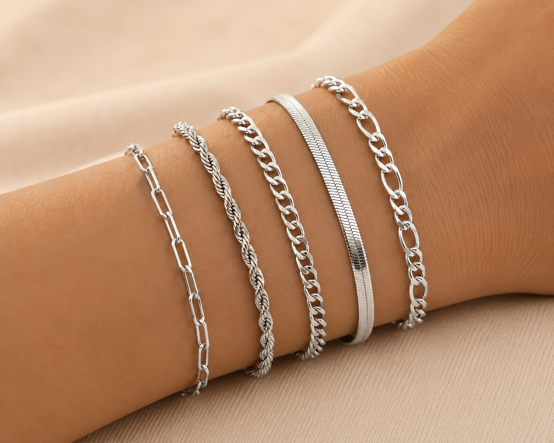 Ellis™ | Gold Bracelet Set | Amelia