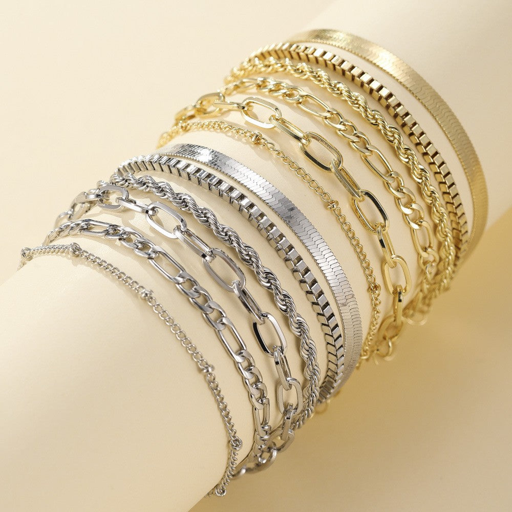 Ellis™ | Gold Bracelet Set | Amelia