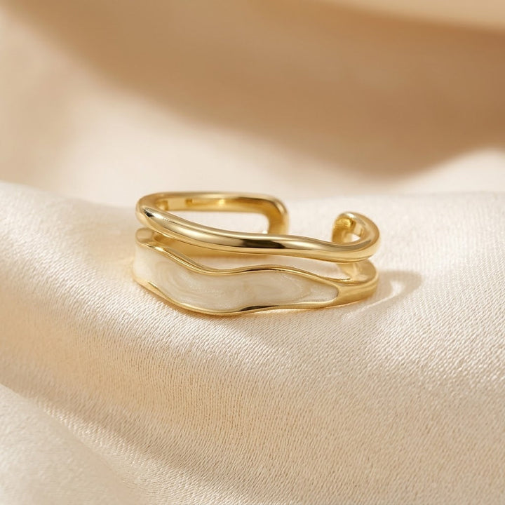 Gold Sculptural Wrap Ring | Amelia